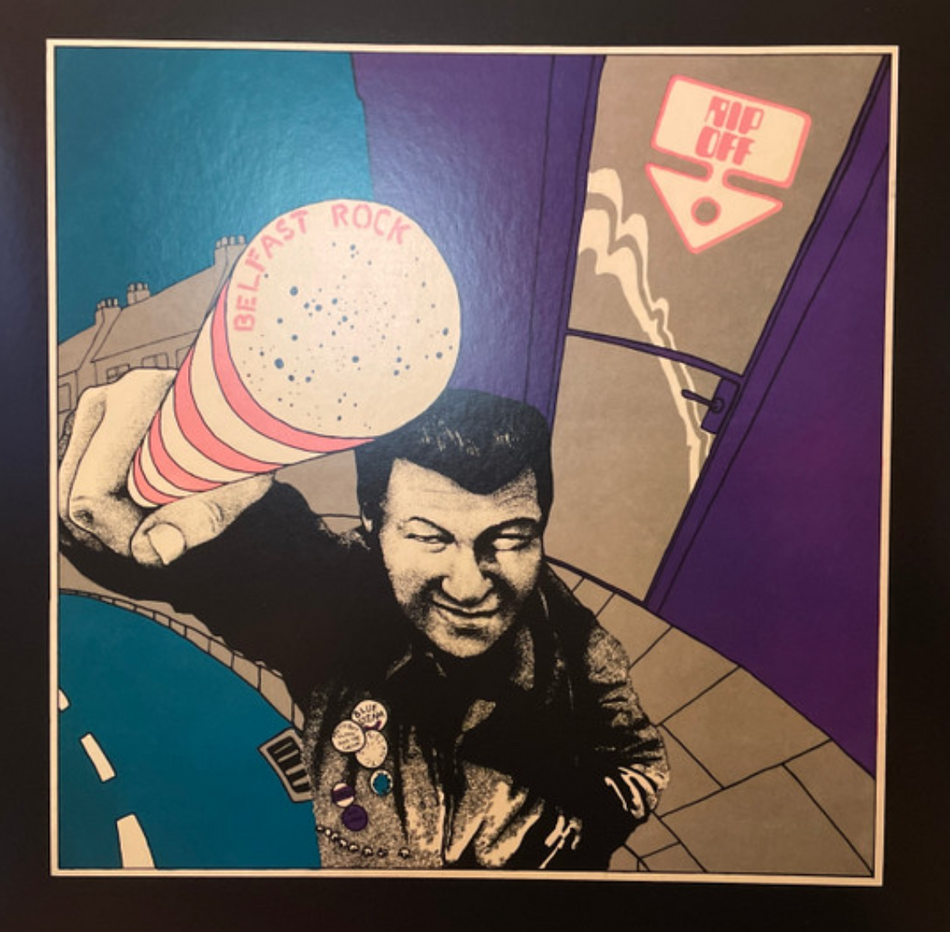 Belfast Rock LP Vinyl Limited Splatter Punk Compilation