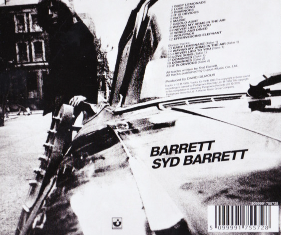 Syd Barrett – Barrett CD Album