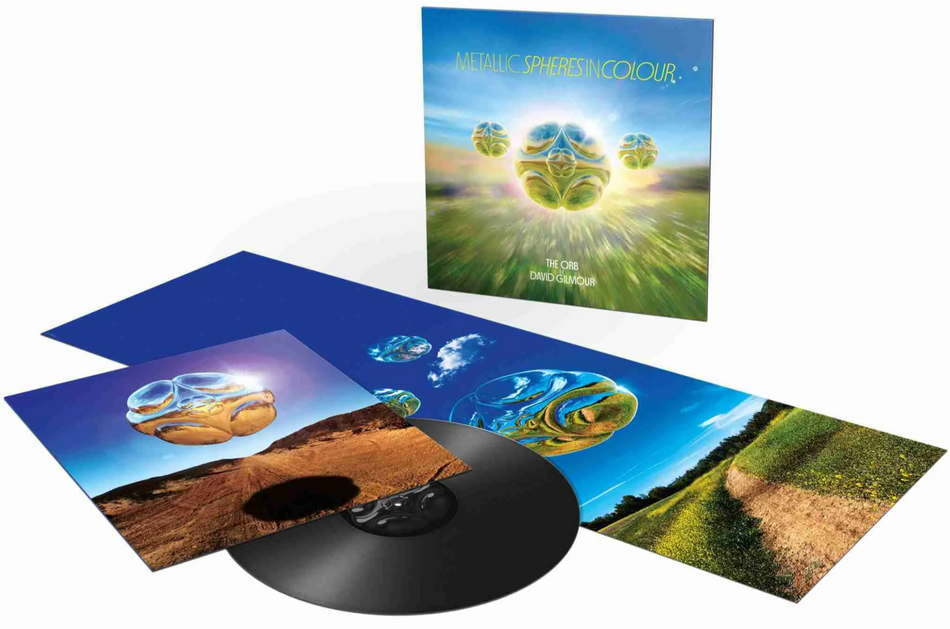 The Orb And David Gilmour Metallic Spheres In Colour Vinyl LP