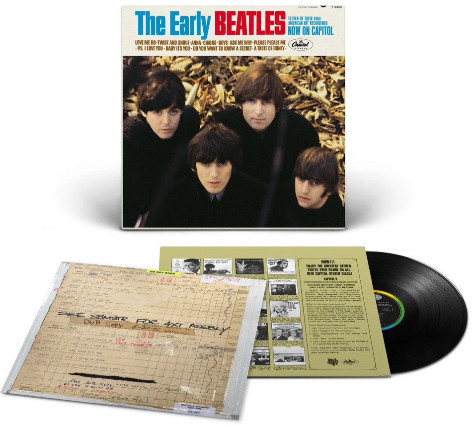 The Beatles The Early Beatles Vinyl LP Remastered Reissue Mono