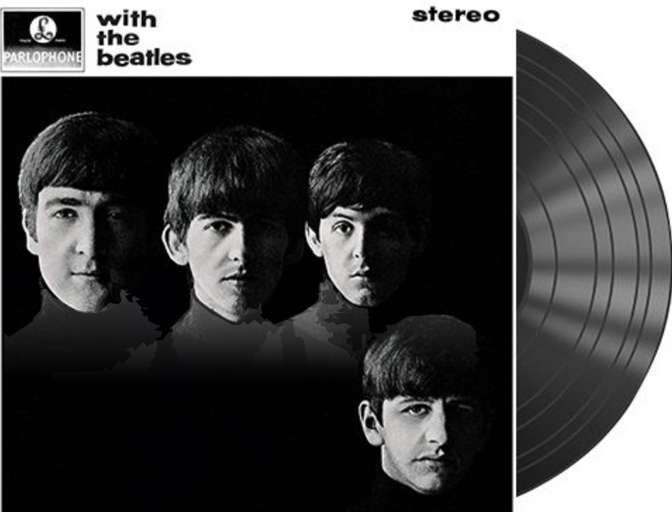 The Beatles With The Beatles LP Album vinyl record 2012 remastered on Parlophone