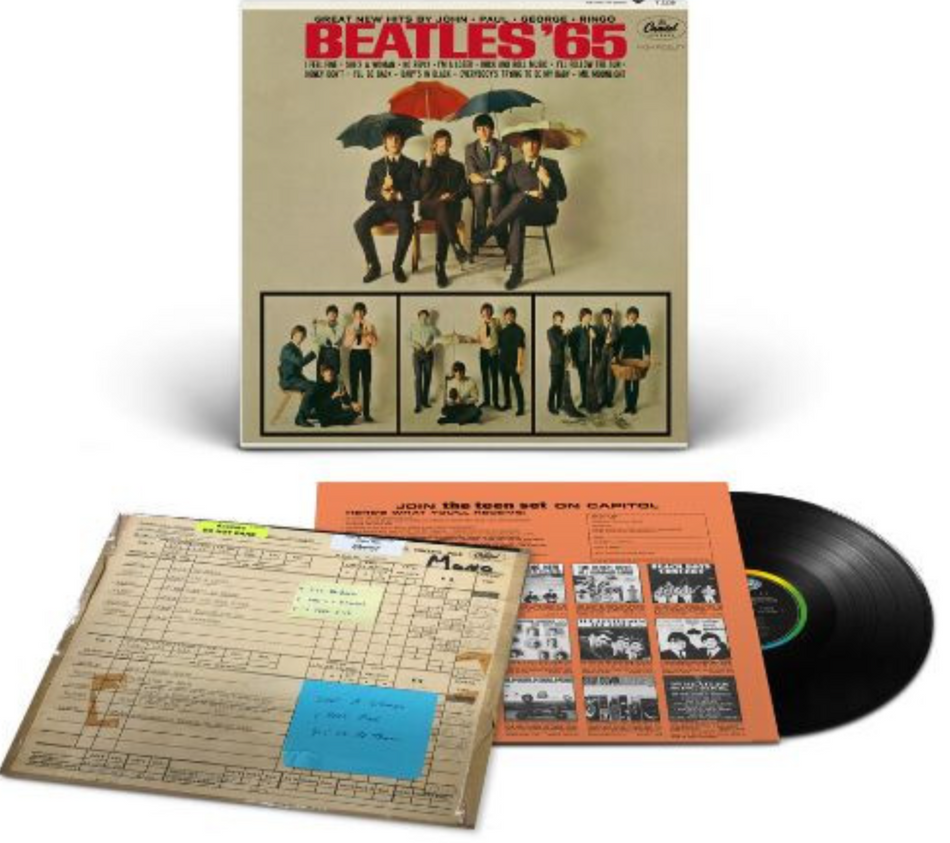 The Beatles  Beatles '65 LP Album vinyl record Mono Remastered reissue 2024
