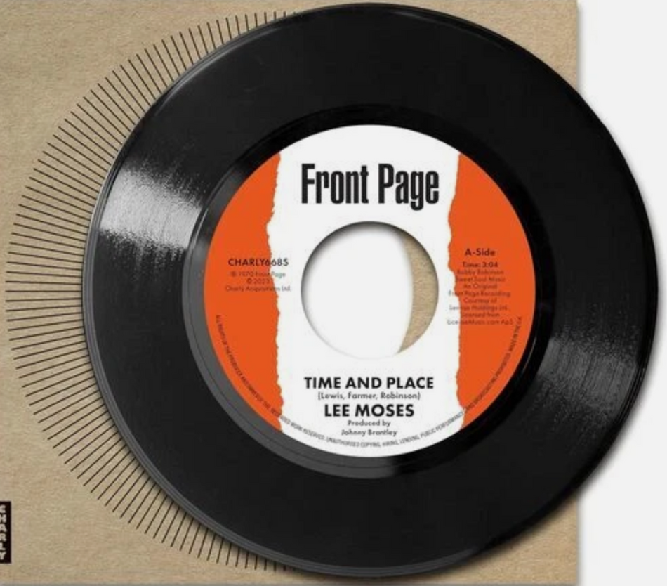 Lee Moses Time And Place 7" Vinyl