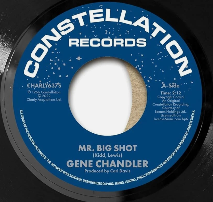 Gene Chandler / Dee Clark  Mr Big Shot / That's My Girl 7" Vinyl