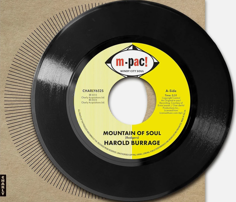 Harold Burrage / Willie Parker Mountain Of Soul 7" Vinyl