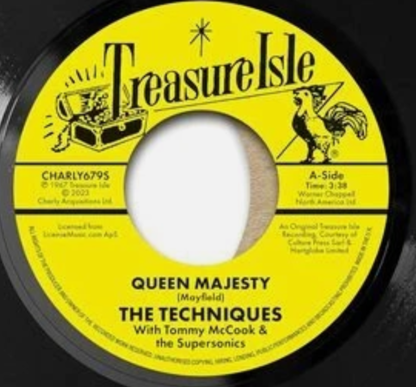 The Techniques / The Zodiacs Queen Majesty / Renegade 7" Vinyl