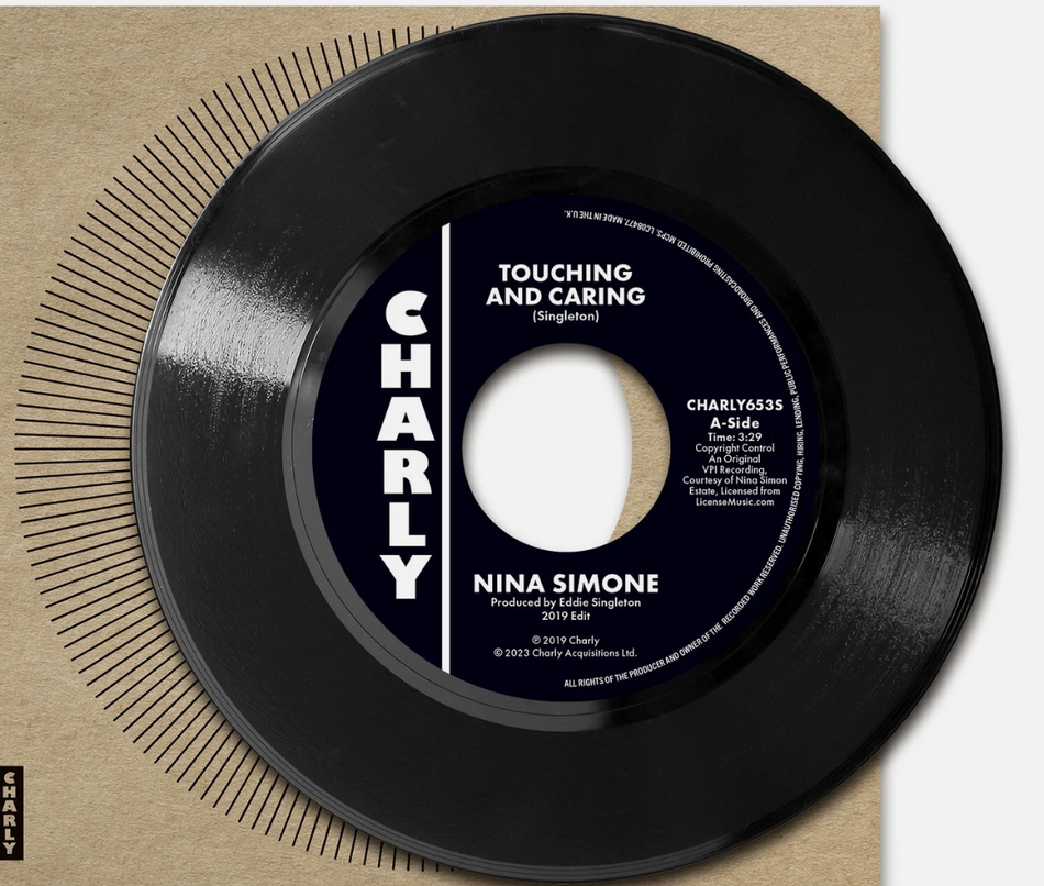 Nina Simone – Touching And Caring / My Baby Just Cares For Me Vinyl 7"