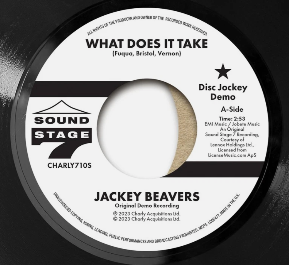Jackey Beavers – What Does It Take Vinyl 7"