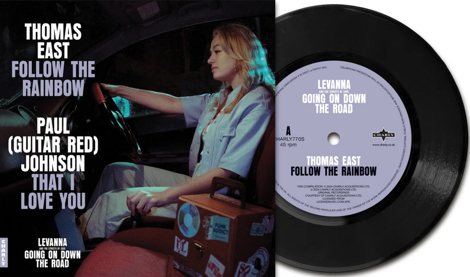 Levanna And The Streets Of Soul Follow The Rainbow / That I Love You 7" vinyl,