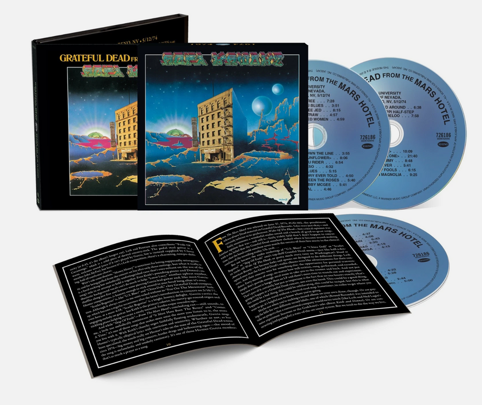 Grateful Dead From The Mars Hotel 50th Anniversary Deluxe Edition CD 3 x HDCD