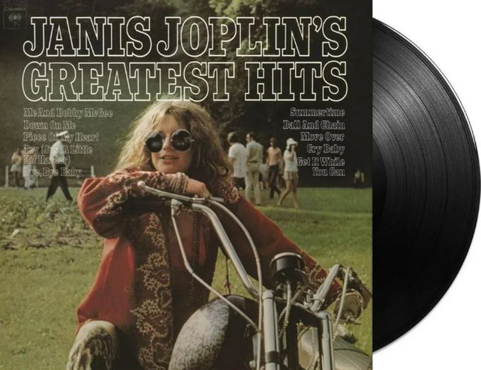 Janis Joplin's Greatest Hits Vinyl LP Compilation