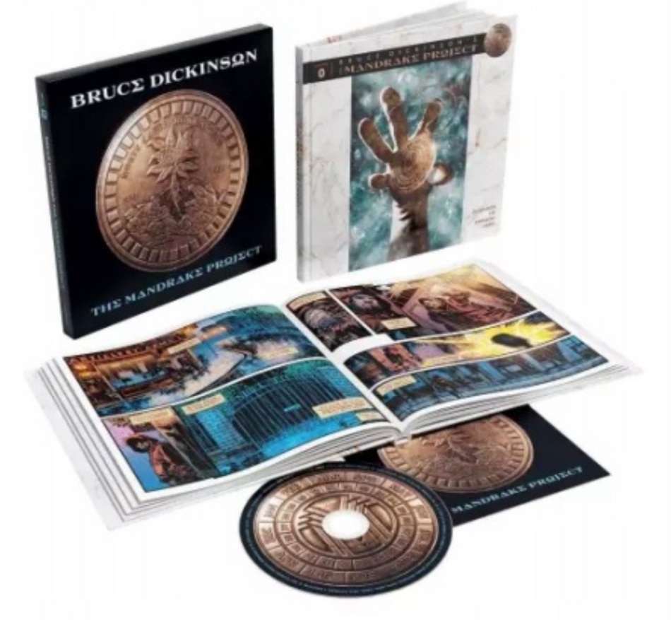 Bruce Dickinson The Mandrake Project Limited Edition Deluxe CD Album Boxset