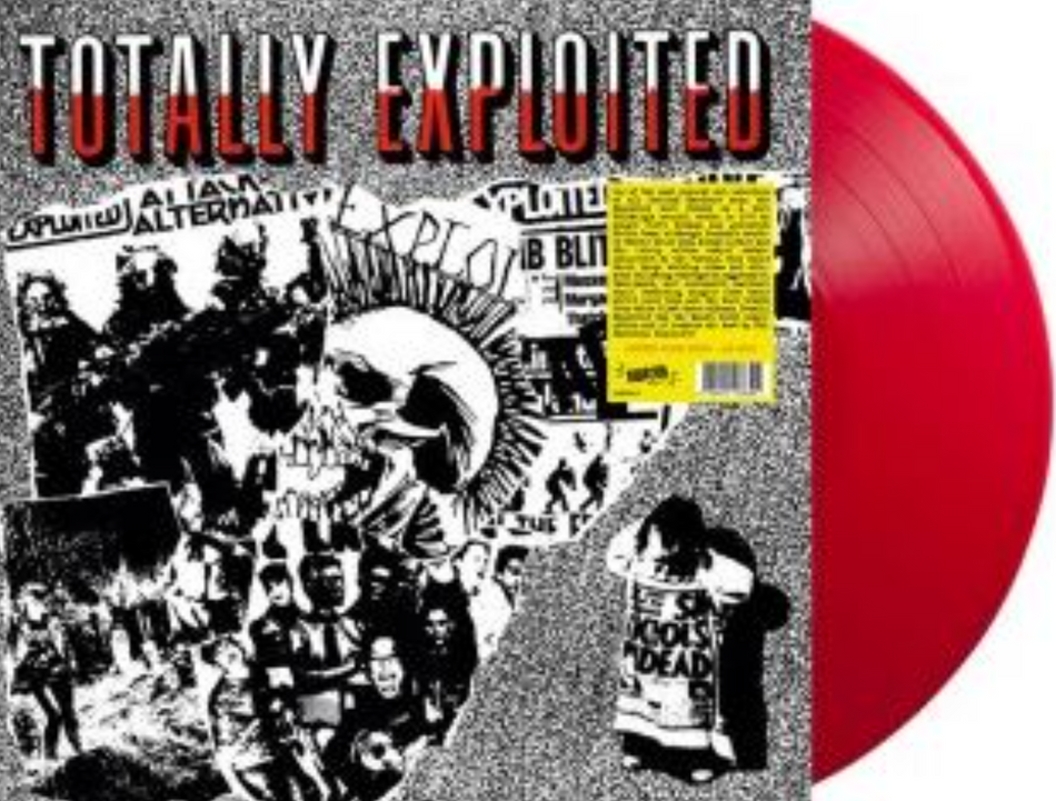 The Exploited – Totally Exploited Vinyl LP Red