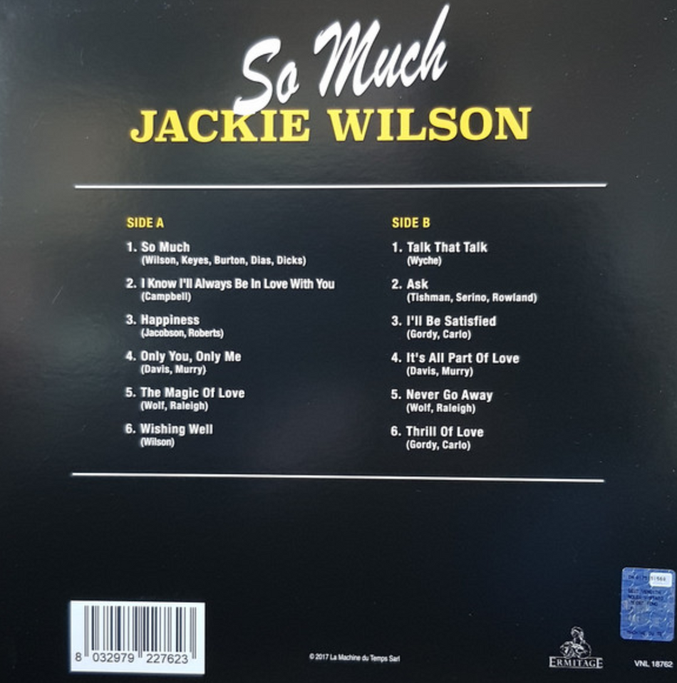 Jackie Wilson – So Much Vinyl LP