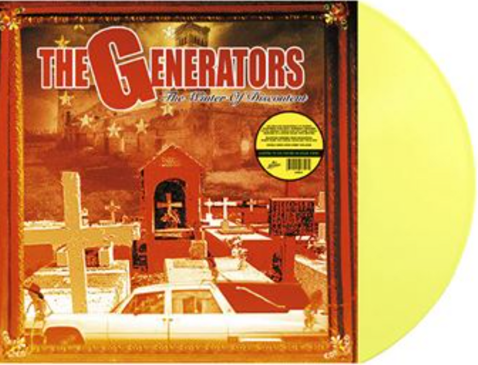 The Generators The Winter Of Discontent Vinyl LP Yellow