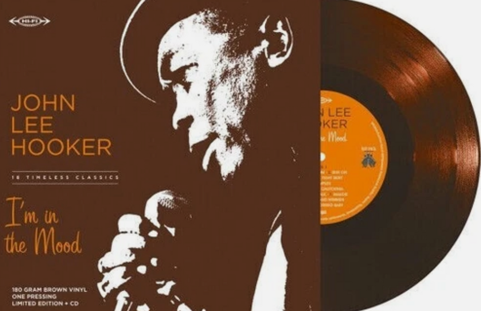 John Lee Hooker I'm in the Mood Vinyl LP with CD