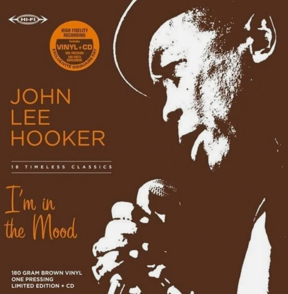 John Lee Hooker I'm in the Mood Vinyl LP with CD