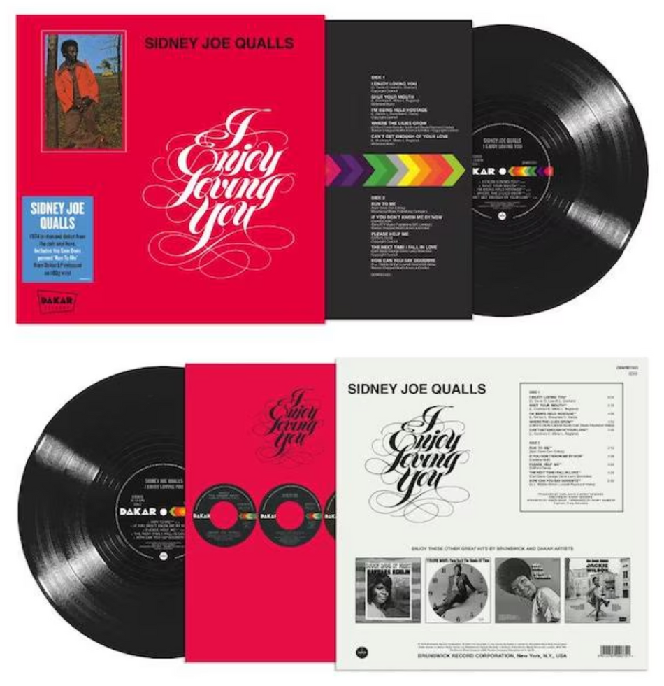 Sidney Joe Qualls ‎– I Enjoy Loving You Vinyl LP