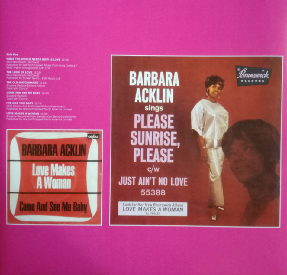 Barbara Acklin – Love Makes A Woman Vinyl LP