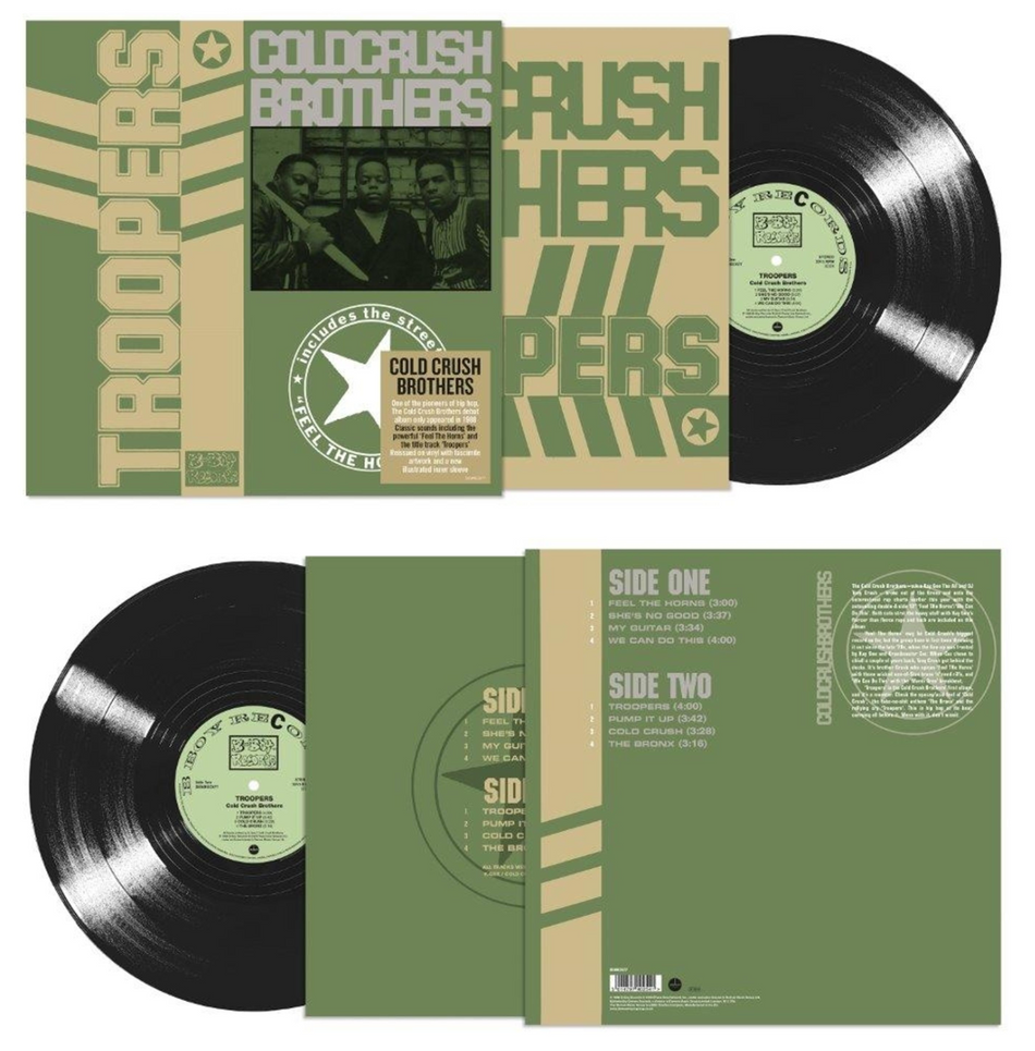Cold Crush Brothers Troopers Vinyl LP