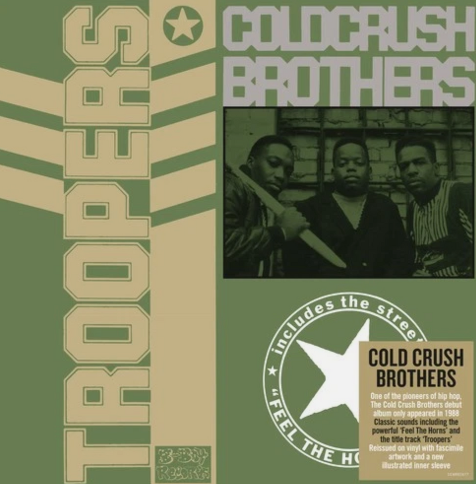 Cold Crush Brothers Troopers Vinyl LP