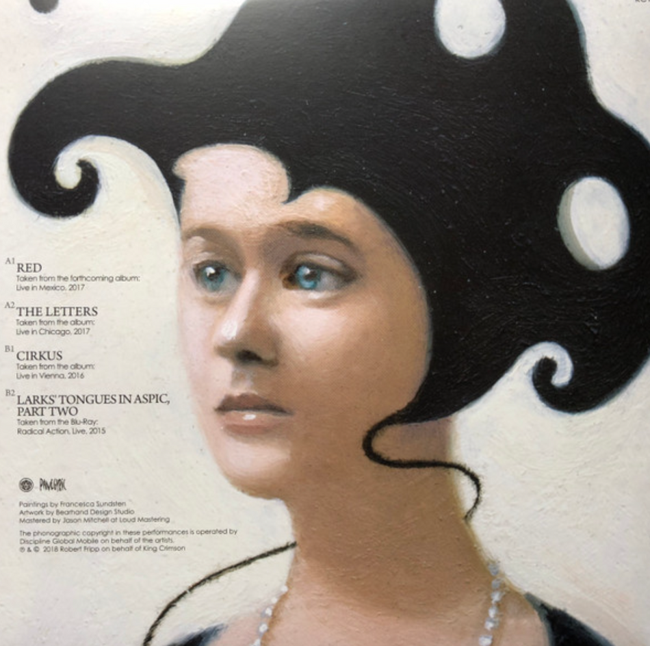 King Crimson Uncertain Times 2 x 10"  Vinyl LP Limited Ed