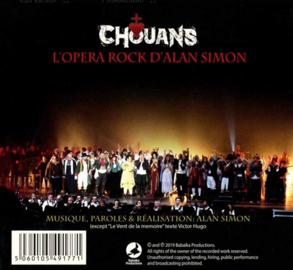 Alan Simon – Chouans  2 x CD Album