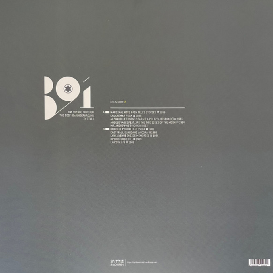 391 | Selezione 2 Vinyl LP Compilation 80's Underground