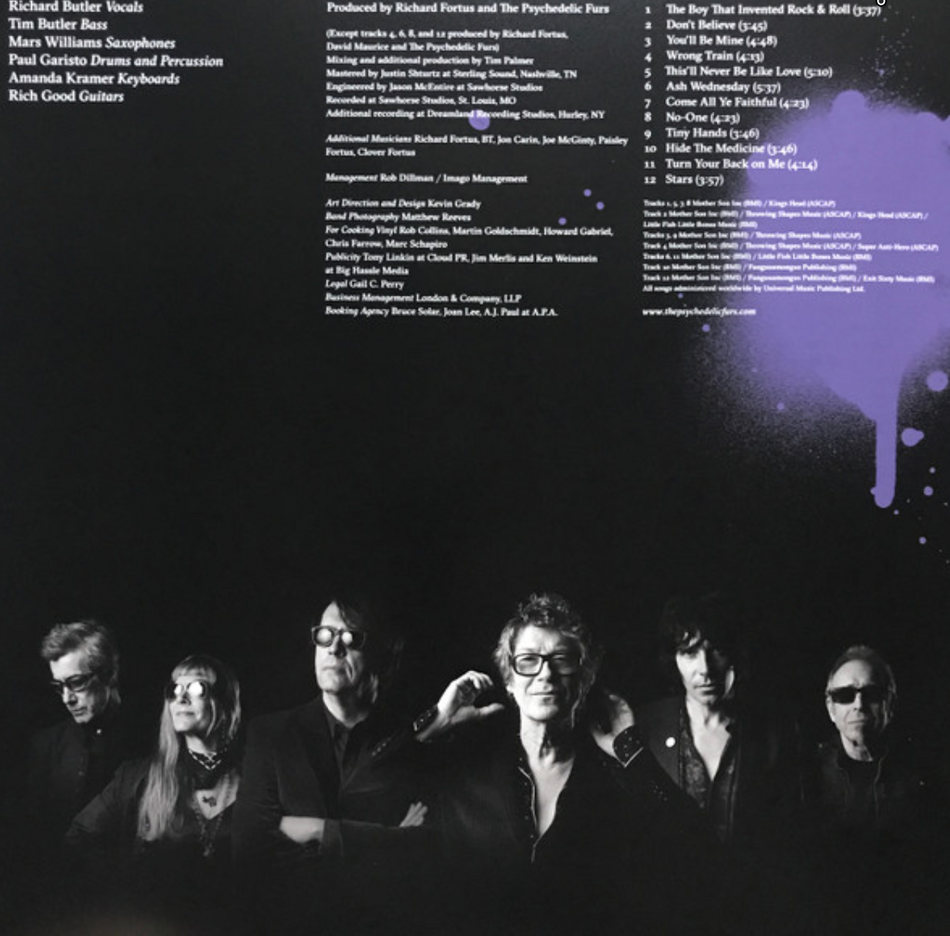 The Psychedelic Furs Made Of Rain Vinyl LP