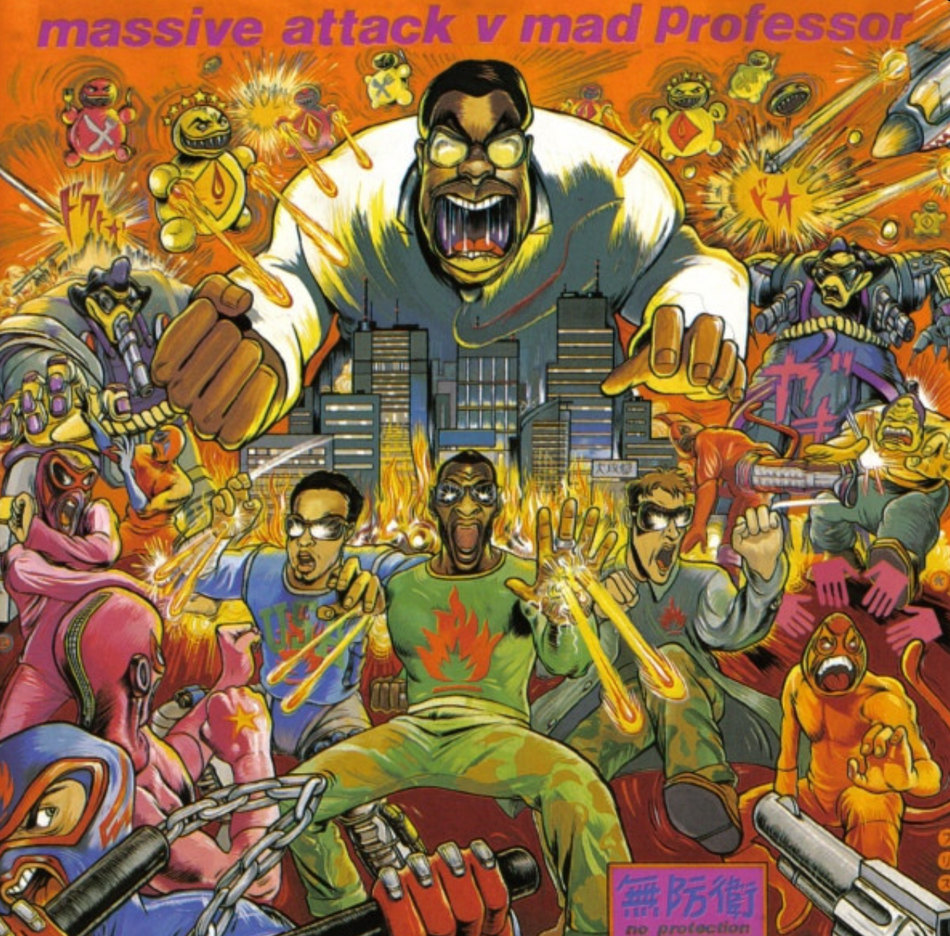 Massive Attack V Mad Professor No Protection CD Album