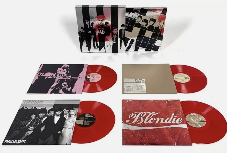 Blondie Against The Odds 1974-1982 Boxset 4 red LP Set
