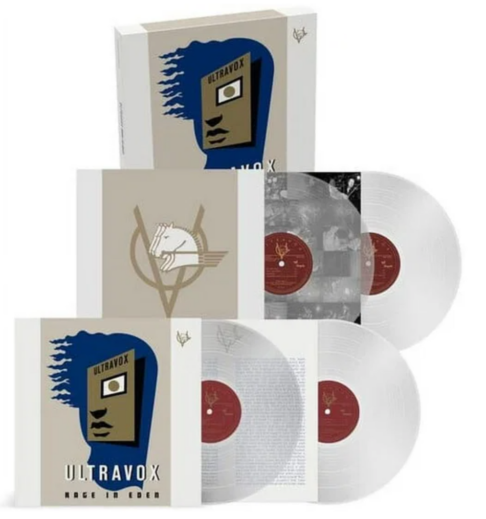 Ultravox Rage In Eden LP Album vinyl record 4 x Clear LP Limited Boxset deluxe