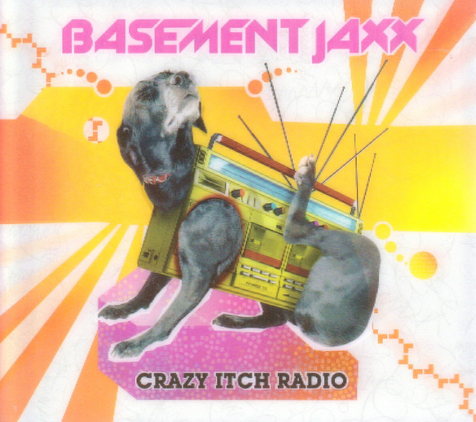 Basement Jaxx Crazy Itch Radio CD Album Lenticular Sleeve
