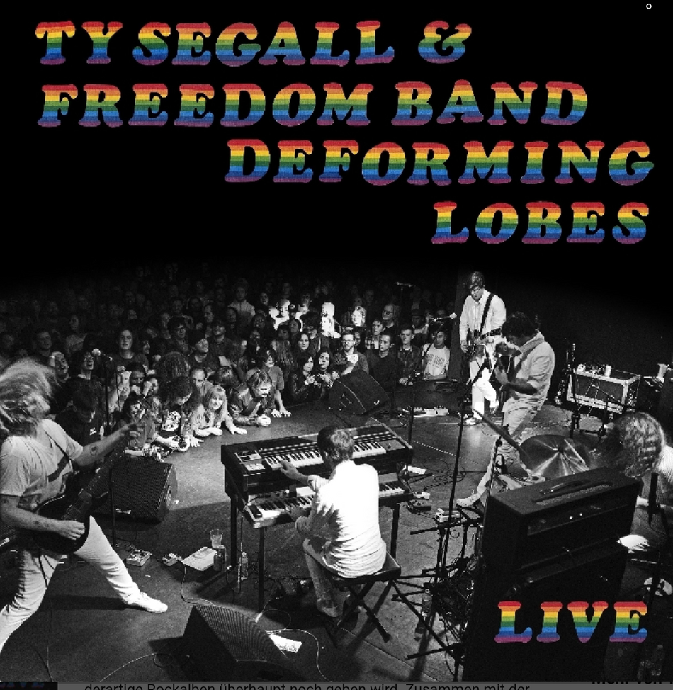 Ty Segall & Freedom Band Deforming Lobes Vinyl LP