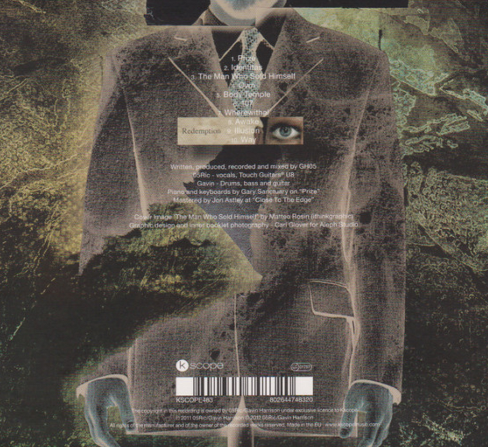 Gavin Harrison & Ozric The Man Who Sold Himself CD Album