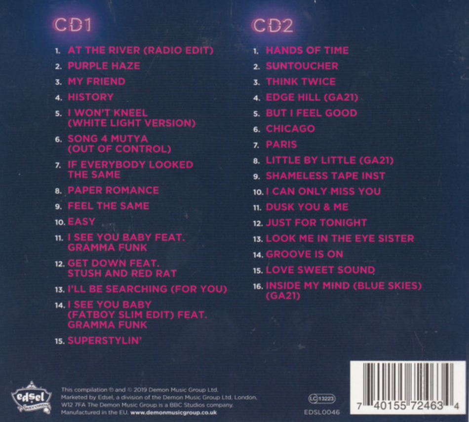 Groove Armada The Best Of CD Album Digisleeve