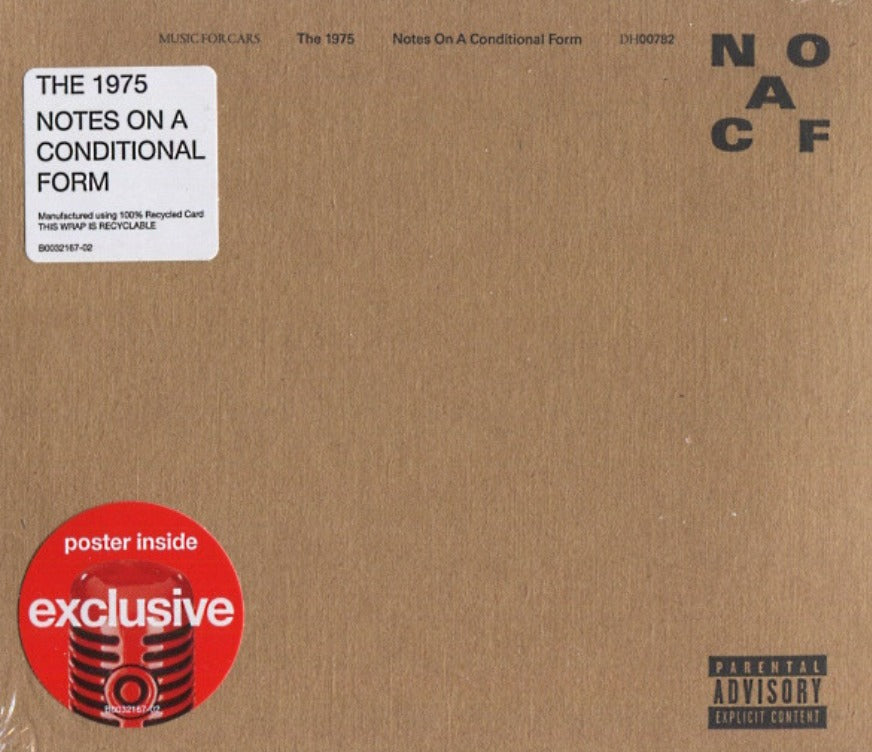 The 1975 Notes On A Conditional Form CD Album in Digipak Target Edition