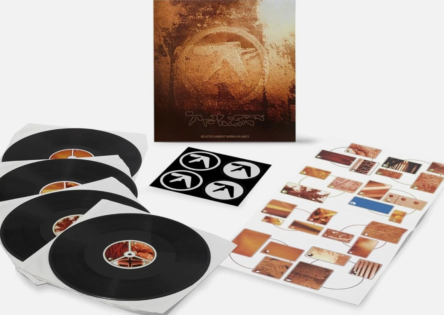 Aphex Twin – Selected Ambient Works Volume II Vinyl LP (4 Lp's remastered)
