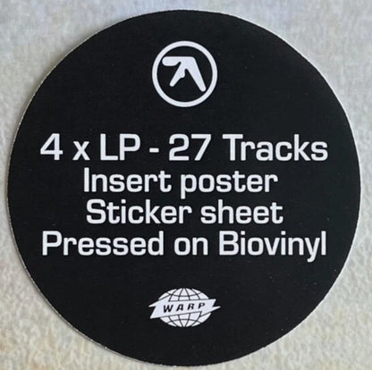 Aphex Twin – Selected Ambient Works Volume II Vinyl LP (4 Lp's remastered)