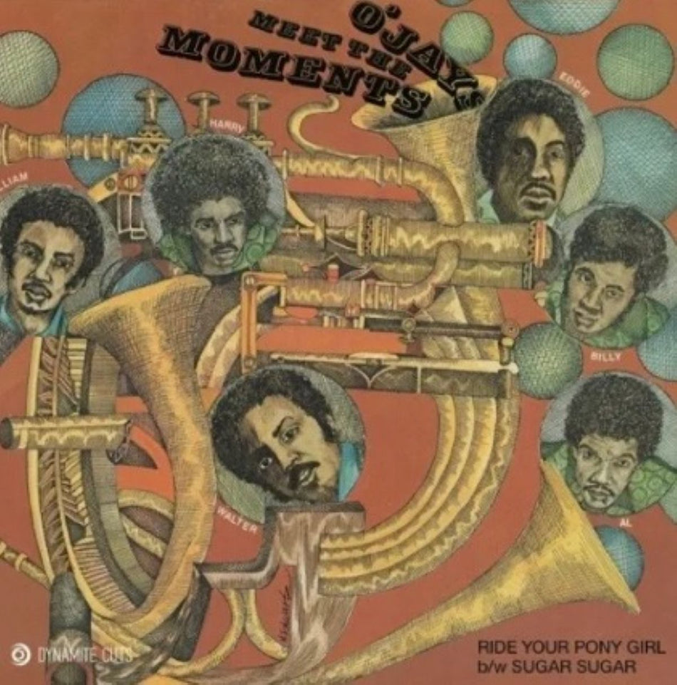 The O'Jays Meet The Moments limited edition 7" Vinyl