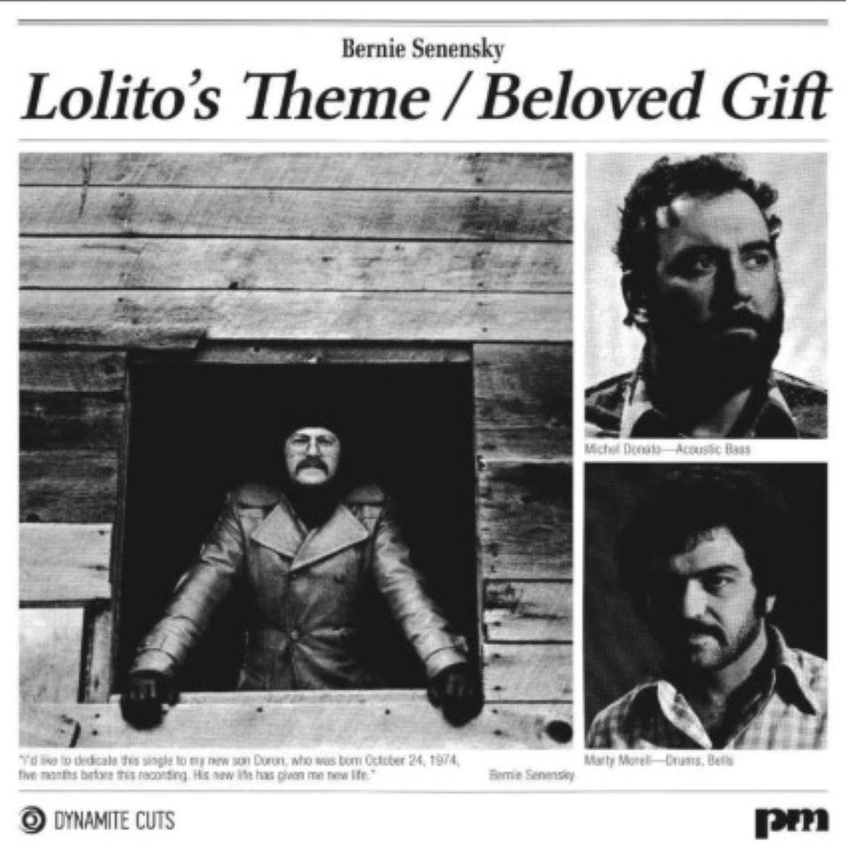 Bernie Senensky – Lolito's Theme Beloved Gift 7" Vinyl