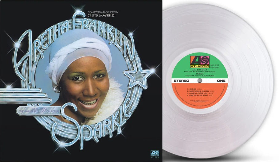Aretha Franklin Sparkle Vinyl LP Clear