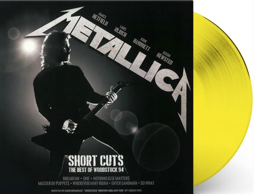 Metallica – Short Cuts The Best Of Woodstock 94 Vinyl LP Yellow