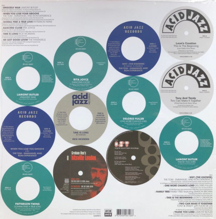 Acid Jazz & Miles Away Present Soul Drops Vinyl LP Compilation