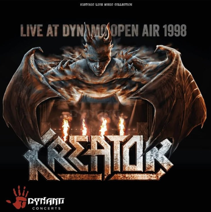 Kreator Live at Dynamo Open Air 2023 Vinyl LP Orange Splatter