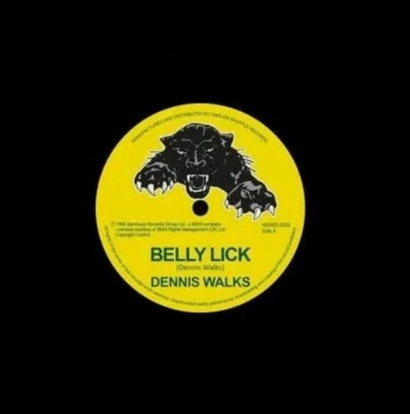 Dennis Walks & Drumbago & The Blenders – Belly Lick / The Game Song 7" Vinyl