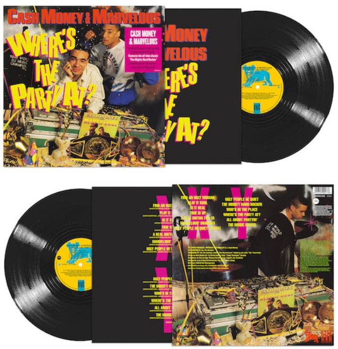 Cash Money & Marvelous – Where's The Party At? Vinyl LP