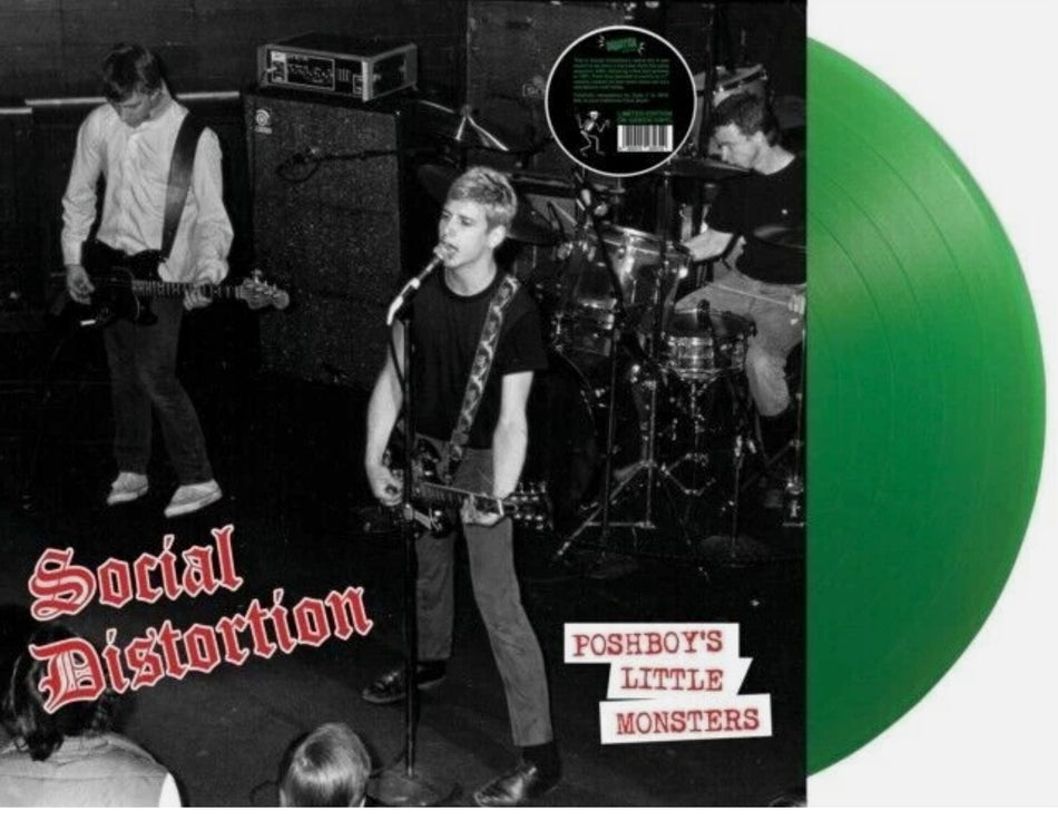 Social Distortion Poshboy's Little Monsters Vinyl LP Green