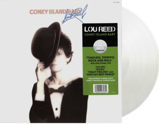 Lou Reed Coney Island Baby Vinyl LP  White