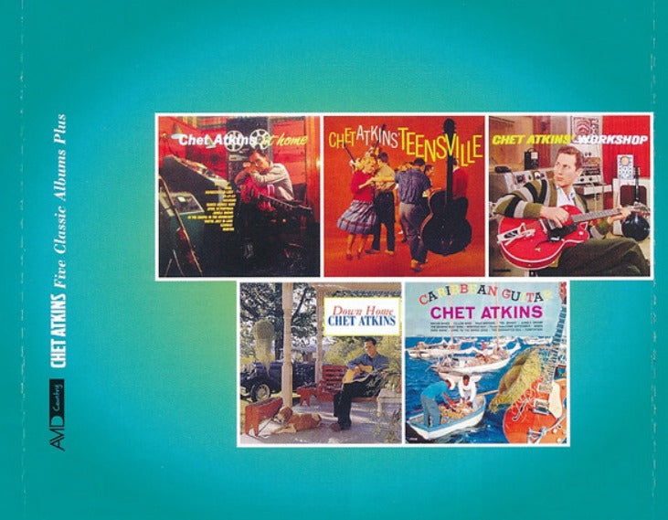 Chet Atkins – Five Classic Albums CD Album